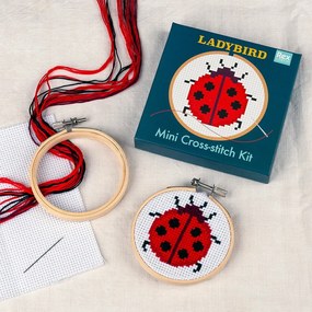 Zestaw kreatywny Cross-stitch Kit Ladybird – Rex London