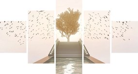 Obraz - Most do nieznanego (125x70 cm)