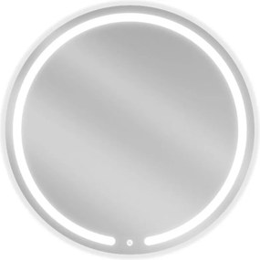 Mexen Rose lustro łazienkowe podświetlane, okrągłe 80 cm, LED 6000K, antypara - 9810-080-080-611-00