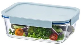 LOCKnLOCK Prostokątny szklany słoik CLEAR, 2 l,miętowy, 2 l