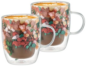 4Home Szklanka termiczna Bloom Hot&Cool 400 ml, 2 szt.