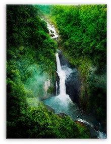 Obraz Styler Glasspik Views Waterfall, 70x100 cm