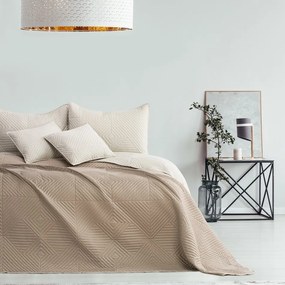 Restilo Narzuta na łóżko Sota beige - cappucino, 220 x 240 cm