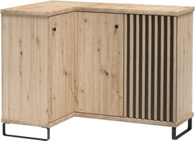 Komoda ALMERIA 122,6 cm do Salonu Sypialni Dąb artisan