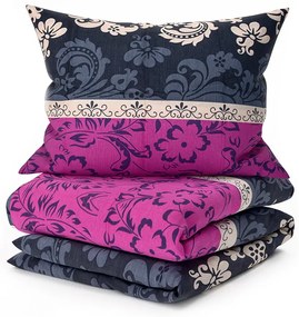 PrzytulneMieszkanie.pl PrzytulneMieszkanie.pl Pościel bawełniana Lilie heraldyczne