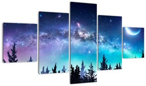 Obraz - Droga Mleczna (125x70 cm)