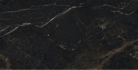 Mexen Marquino Black gres szkliwiony rekt. G1, płytka podłogowo-ścienna 120 x 60 cm, wysoki połysk - TL214-120-060-00