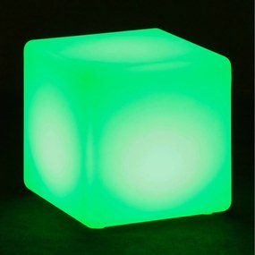 Podświetlany taboret LED, 40 x 40 x 40 cm