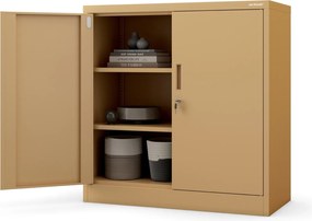 Szafka biurowa Fresh Style Beata 90x40x93 cm beżowa