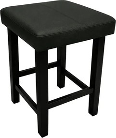 Taboret Klasyk 45cm Stołek Loft Eko-skóra D6