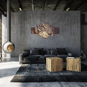 Obraz tygrysa (125x70 cm)