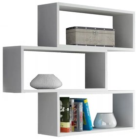 Biała Modułowa Półka Wisząca H5-Z15