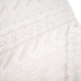 4Home Koc Cozy Knit kremowy, 150 x 200 cm