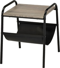 Stolik kawowy - MDF - czarny - NODO