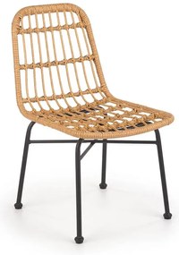 Rattanowe krzesło ogrodowe boho C6-M95