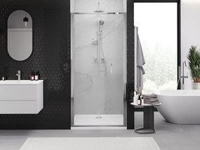 Mexen Exo drzwi prysznicowe składane 80 cm, transparent, chrom - 816-080-000-01-00