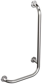 Uchwyt łazienkowy kątowy lewy chrom