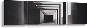 Obraz - Kwadratowy tunel (170x50 cm)