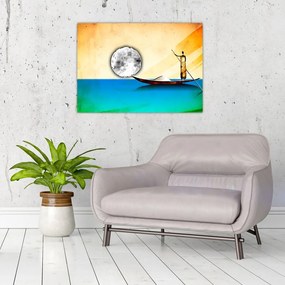 Obraz na szkle - Malarstwo starożytne (70x50 cm)