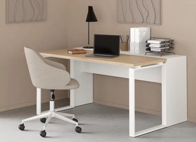 Biurko z przedłużeniem Sign 150 jackson hickory/biały mat