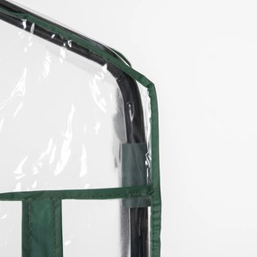 Outsunny Miniszklarnia Przezroczysta i Zielona na Kwiaty lub Warzywa 69x49x193cm | Aosom PL