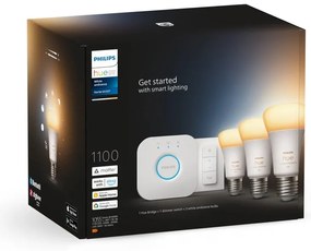 Inteligentny zestaw startowy 5 szt. z gwintem E27, 11 W White ambiance – Philips Hue