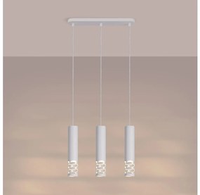 Sollux SL.1693 - Żyrandol na lince LIRO 3xGU10/10W/230V biały