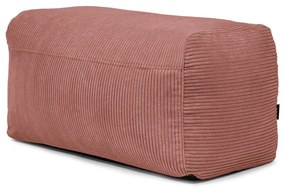 Ceglasty sztruksowy worek do siedzenia Plus 100 Lounge – SLOWDOWN