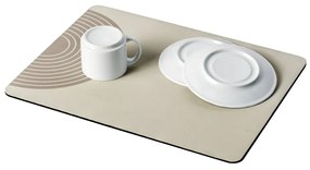 Beżowa gumowa podkładka do naczyń 40x30 cm Dima – Wenko