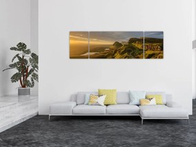 Obraz pasma górskiego (170x50 cm)