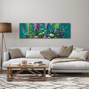 Obraz - Kwiaty łąkowe (170x50 cm)