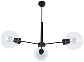 Loftowa lampa sufitowa ze szklanymi kloszami - S836 Losera 4X