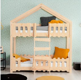 Łóżko piętrowe ZIPPO P 70x140 sosna