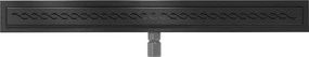 Mexen Flat M18 odpływ liniowy 90 cm, czarny - 1723090-15