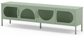 Miętowa szafka pod TV 180x50 cm Tayra – Marckeric