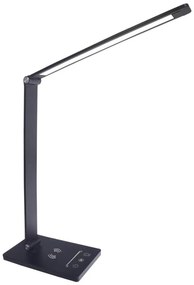 Lampa stołowa LED z ładowaniem bezprzewodowym VARIO LED/5W/230V 3000-6000K czarna