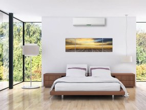 Obraz - Molo z widokiem (170x50 cm)