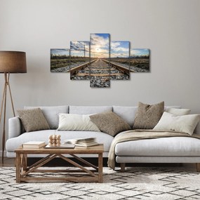 Obraz - Tory (125x70 cm)