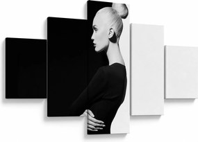 Obraz - Kobieta à la yin i yang (125x70 cm)