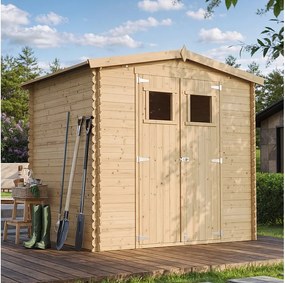 Drewniany domek ogrodowy - 4,33 m² - M369