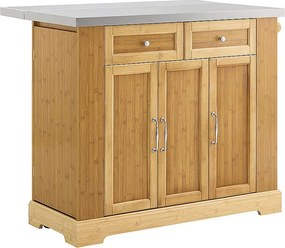 SoBuy Wyspa kuchenna z dwiema szufladami 107x71x92.5cm Funkcjonalny FKW130-N