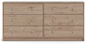 Komoda w naturalnym kolorze 143x68x32 cm May – Tvilum