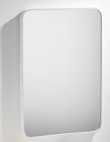 Lustro LOFT 40x60cm  M-010 białe ścienne łazienkowe do salonu sypialni loftowe Industrialne minimalistyczne