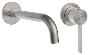 Bateria Umywalkowa Podtynkowa Rea Foster Nikiel Szczotkowany