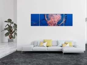 Obraz meduzy (170x50 cm)