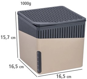 Urządzenie chłonące wilgoć, praktyczny gadżet osuszający + wkład 1kg - obsługuje do 80 m3 powietrza, WENKO