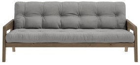 Szara rozkładana sofa 204 cm Grab – Karup Design