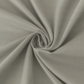 PrzytulneMieszkanie.pl Prześcieradło z mikrofibry MICROVELLE jasnoszare 180x200 cm