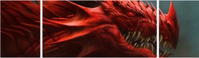 Obraz - Smok (170x50 cm)