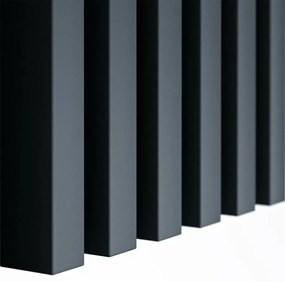 Lamele ścienne 12 szt. antracyt S0-B35